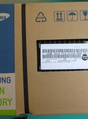 三星镁光SK 16G DDR4 2133P 2400T 2666V 2933Y 3200A REGECC内存