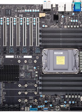 全新超微X12SPA-TF 4189针支持3代W-3300 8375C 8380 4卡单路主板