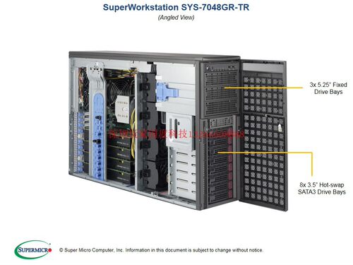 准系统深度学习工作站服务器
