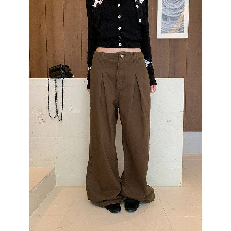 誉一新款2025秋冬美式褶皱设计