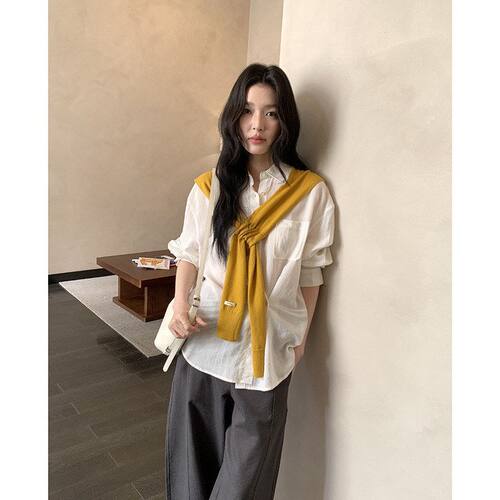 MMCDITION针织披肩女装2026春季