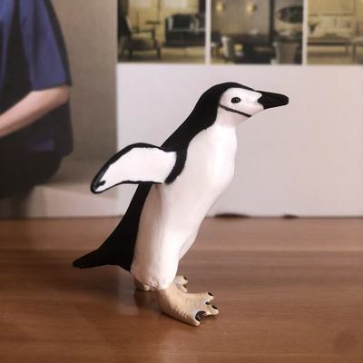 新品正版safari超萌企鹅玩具动物模型摆件儿童玩具早教认知