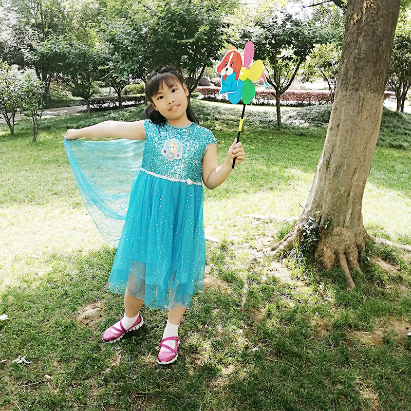 户外立体卡通风车幼儿园塑料儿童手拿风车宝宝玩具地摊热卖批