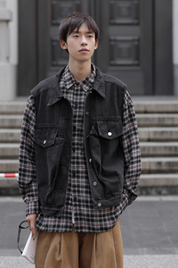 2024春牛仔马甲mj9212p65图片
