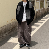 2024春潮牌拼接重工洗水夹克外套jk9231p128，男装夹克，电商A138B