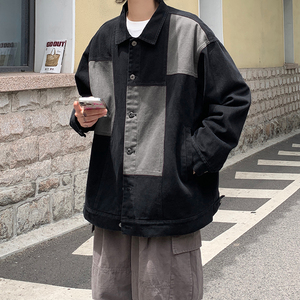 2024春潮牌拼接重工洗水夹克外套jk9231p128图片