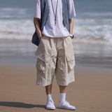 抖音品质工装五分休闲裤户外速干裤k7262p58控78，男装休闲裤，电商A138B