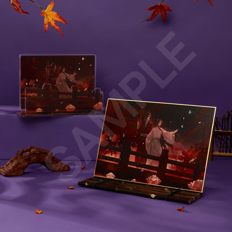 正版天官赐福动画一周年色纸立牌