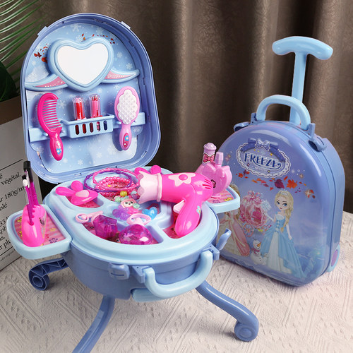 女童生日礼物艾莎公主梳妆台仿真