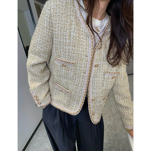 8345 小香风羊毛短外套 纤依百秀 龙