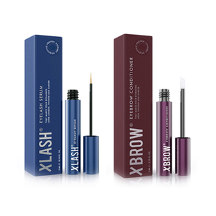 官网ALMEA英国原装正品 XLASH XBROW 眉毛营养液加睫毛精华液套装
