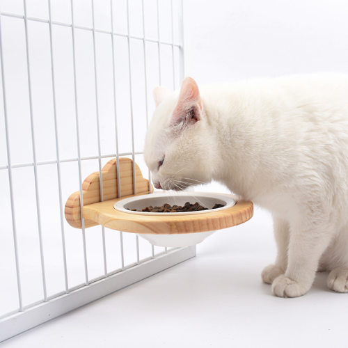 喵仙儿宠物用品自由调节猫碗