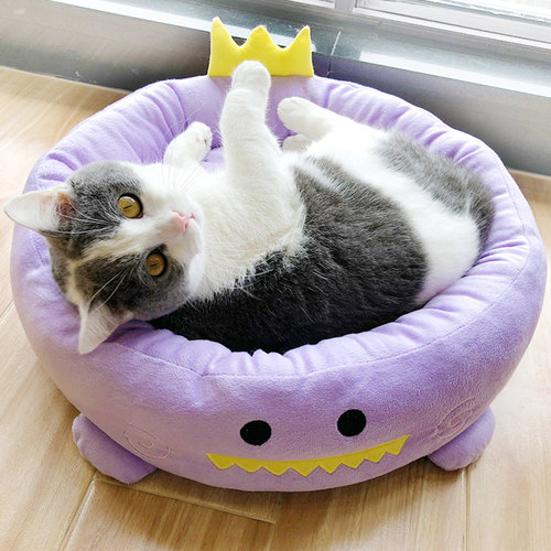猫咪ins风卡通猫窝四季通用