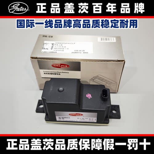 适用奔驰德尔福W205W213W253C200C230E300E350GLC300辅助蓄电池