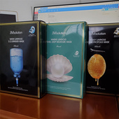 任选三盒105元 包邮 JM面膜贴深水炸弹蜂蜜珍珠补水提亮肤色十片