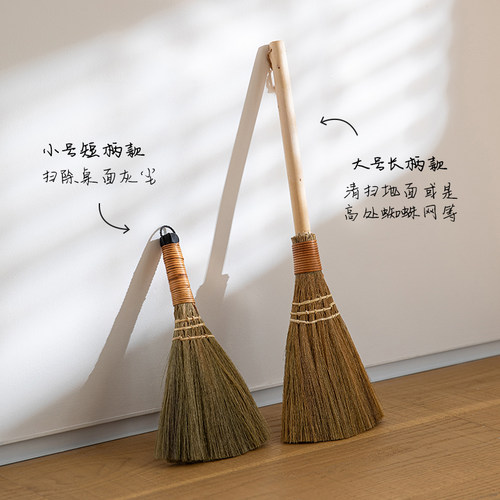 日本进口家用扫把Echo天然芒草