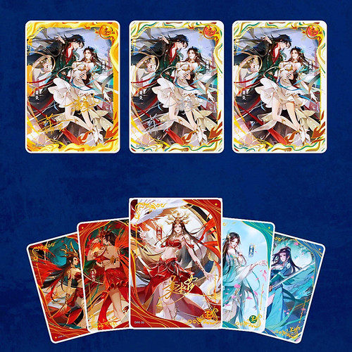 阅文好物Hitcard斗破苍穹第一弹 单双人卡 萧炎美杜莎萧薰儿云韵