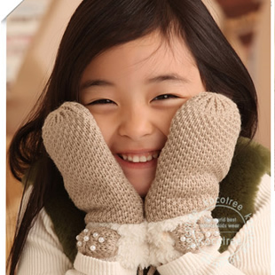Gants pour fille LOROSE en velours - Ref 2149988 Image 5