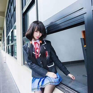 约会大作战 DATE A LIVE 时崎狂三校服 鸢一折纸 cosplay制服