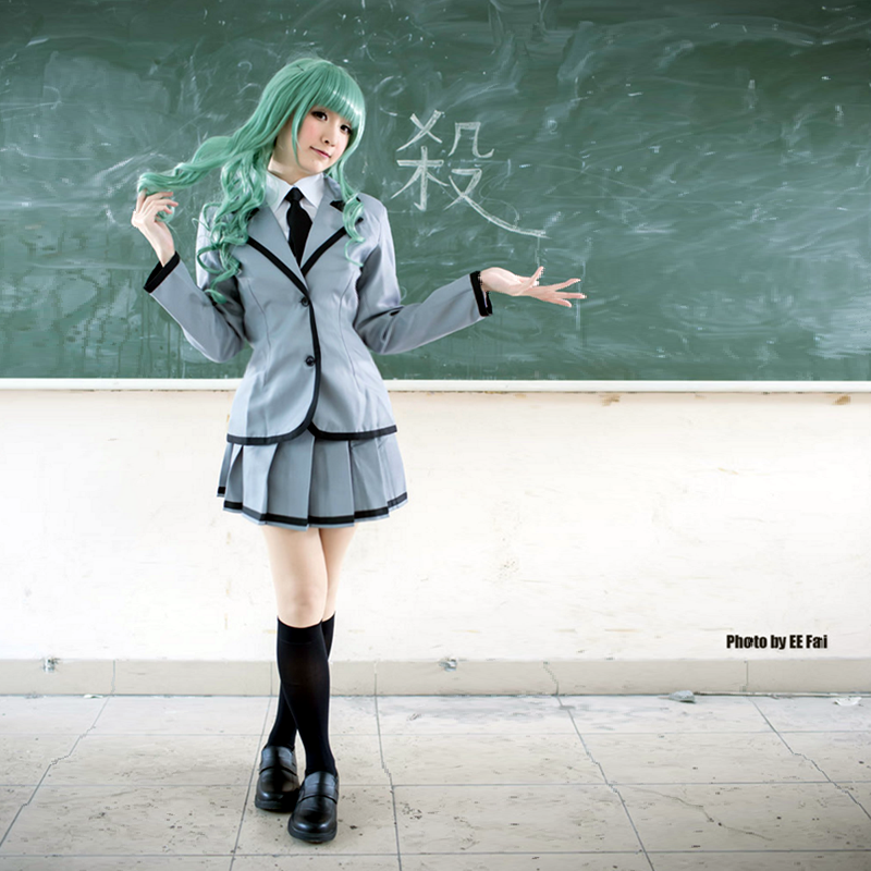 【漫吧动漫】暗杀教室茅野枫cos服E班女校服制服cosplay服装现货