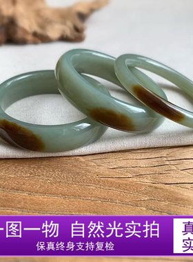 和田玉手镯新疆且末油糖料一口糖