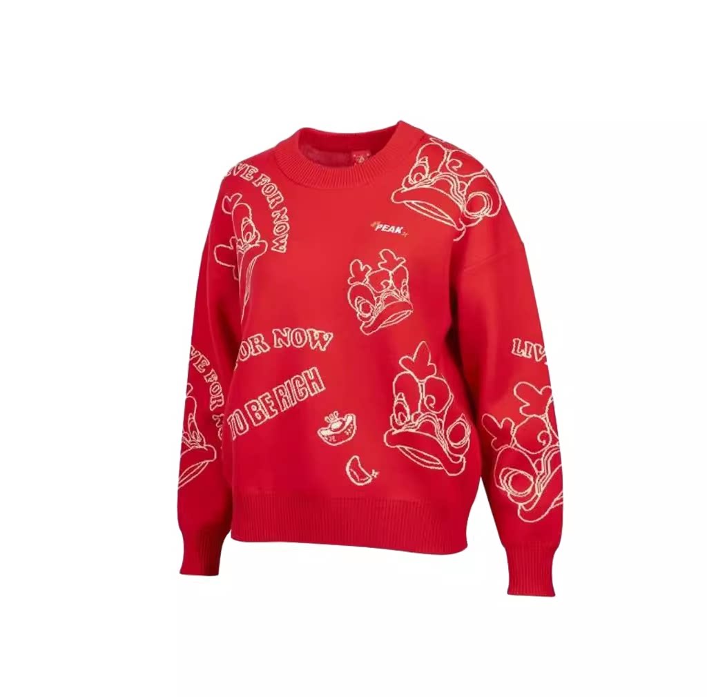 PEAK 곡물 수확 스웨터 니트 라운드 넥 스웨터 FM241007|FM241008 엑스트라 사이즈 9