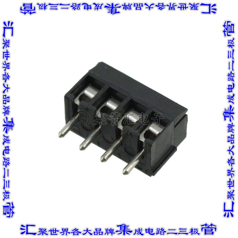 OSTTE040104 连接器接插件TERM BLK 4POS SIDE ENT 3.5MM PCB