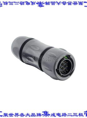 UTSX6JC14E12P 连接器接插件PLUG, WITH CABLE GLAND BACKSHELL