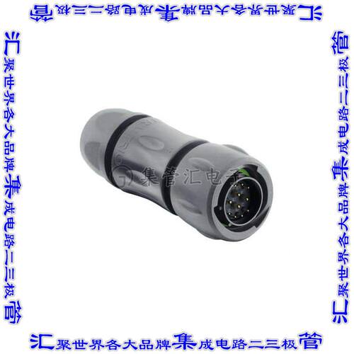 UTSX6JC14E12P 连接器接插件PLUG, WITH CABLE GLAND BACKSHELL