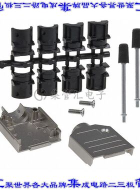 165X02609XE 连接器接插件CONN BACKSHELL 9POS 180DEG SHLD