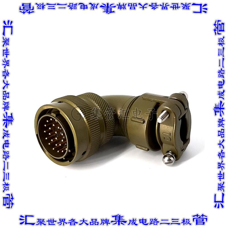 MSW08E16-26P-SR 连接器接插件RIGHT ANGLE CABLE PLUG, WITH STR