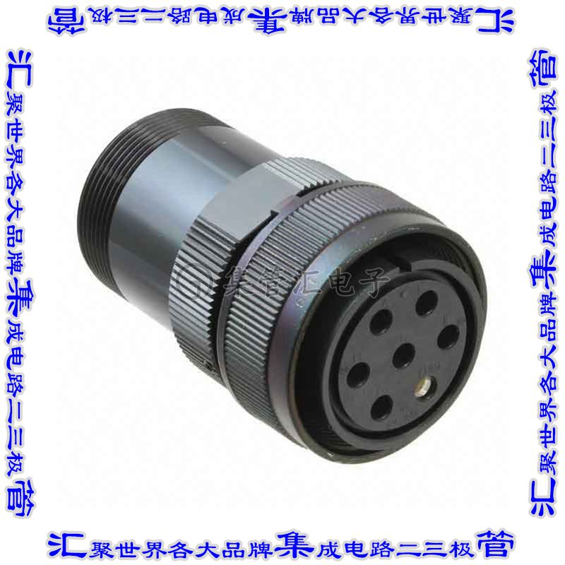 JL04V-6A24-10SE-EB-R 连接器接插件CONN PLUG FMALE 7P SOLDER C