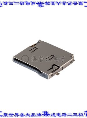 MSD-4-A 连接器接插件MICRO SD CARD CONNECTOR, 9 POSIT