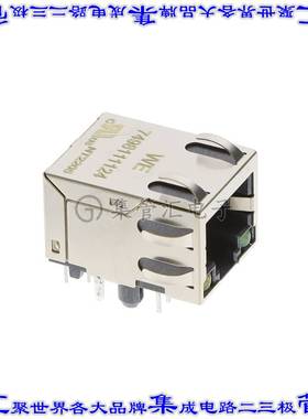 7498111124 连接器接插件WE-RJ45LAN INTEGRATED TRANSFORME