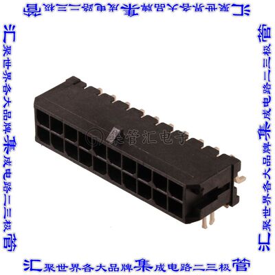 430452007 0430452007连接器接插件CONN HEADER SMD R/A 20POS 3M