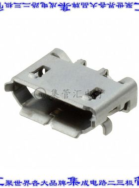 2013499-1 连接器USB-微B型插座5POS USB 2.0表面贴装直角通孔