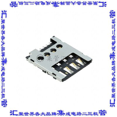 786463001 0786463001接插件连接器CONN MICRO SIM CARD PUSH-PUL