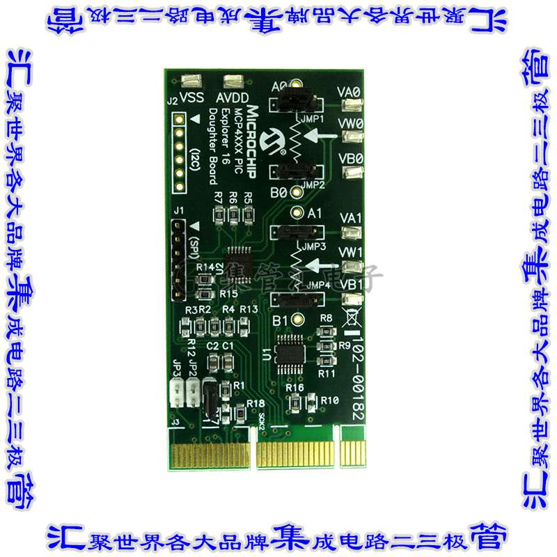 MCP42XXDM-PTPLS 开发板评估板 BOARD DAUGHTER PICTAIL MCP42XX