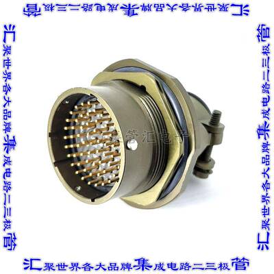MSW07E24-61P 连接器接插件JAM NUT RECEPTACLE, ENVIRONMENTA