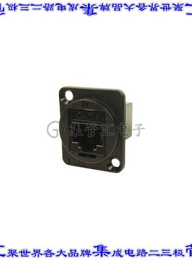 CP30222 连接器接插件FT CAT6 RJ45 CSK BLACK