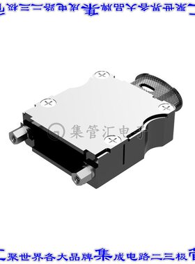 D15000APNT20/AA 连接器接插件D-SUB BACKSHELL, MACHINED ALUMIN