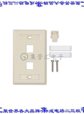 AX103923 连接器接插件KCONN FACEPLATE 2-P SG ALM