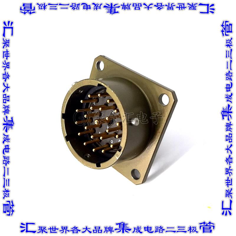 MSW02E16-23S 连接器接插件BOX MOUNT RECEPTACLE, ENVIRONMEN