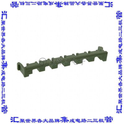 1376397-1 连接器接插件5MM POWER KEY D/L PLATE GREEN