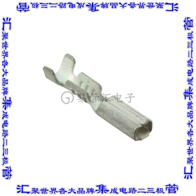 61454-1 连接器接插件CONN QC RCPT 20-24AWG 0.062