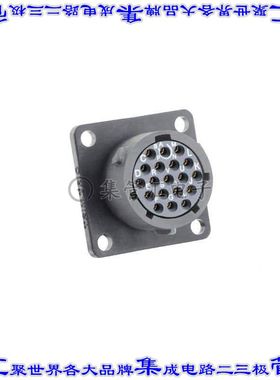 UTSX014D19S 连接器接插件SQUARE FLANGE RECEPTACLE, WITHOU