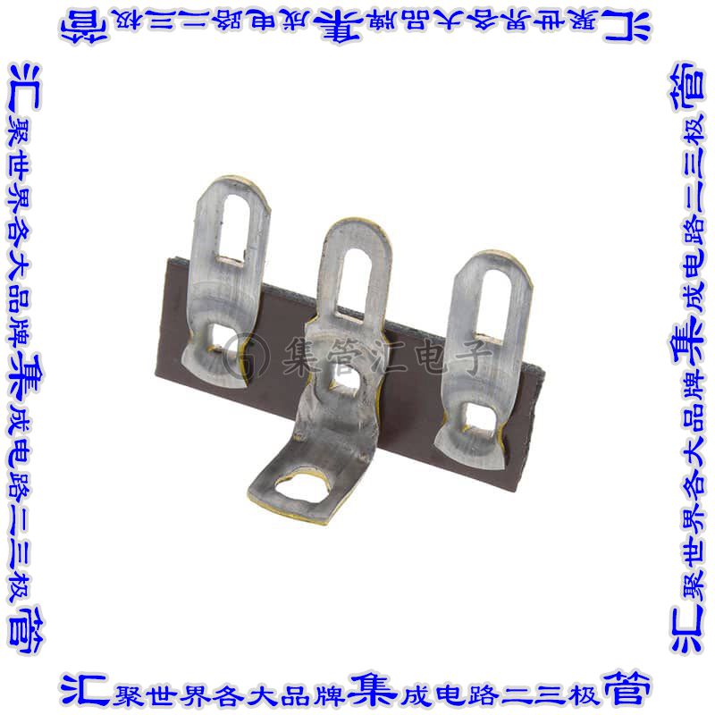 809 连接器接插件TERM LUG STRIP 3POS 0.375