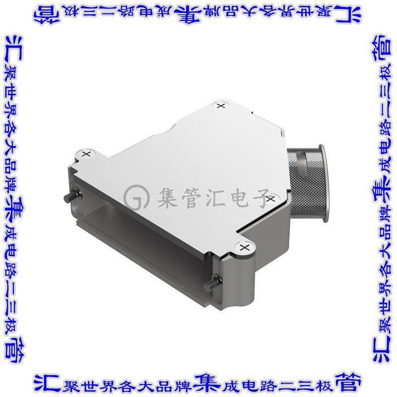 D104000AKNE0/AA 连接器接插件D-SUB BACKSHELL, MACHINED ALUMIN