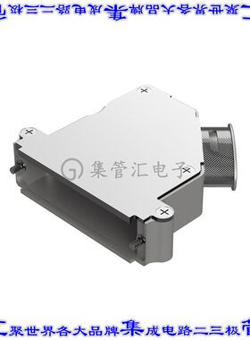 D104000AKNE0/AA 连接器接插件D-SUB BACKSHELL, MACHINED ALUMIN