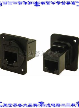 CP30222X 连接器接插件CONN FEEDTHRU CAT6 RJ45 PLAIN HO
